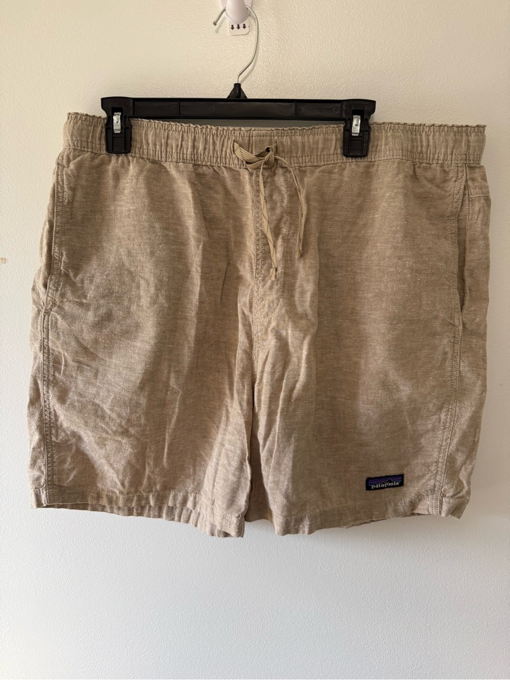 Patagonia Men's Beige/Tan Flat Front Shorts
